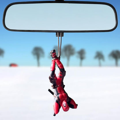 Deadpool Action Figure Miniature Toy Set PVC Collectible for Car Dashboard, Home Decor, Desk & Gifting Toy Figures